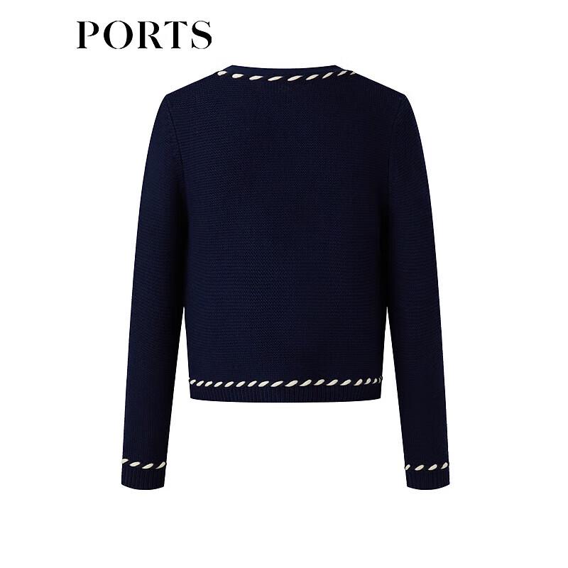 Ports Women's V-Neck 100% Wool Knit Top SD9K009NKW007