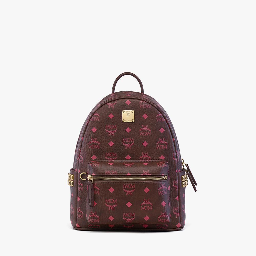 Mcm Stark Visetos Side Stud Backpack Mmkgsve034B