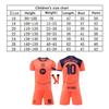 Dětský fotbalový dresový set Barcelona Yamal, YSHT, Polyester, 130-140 cm, Oranžová