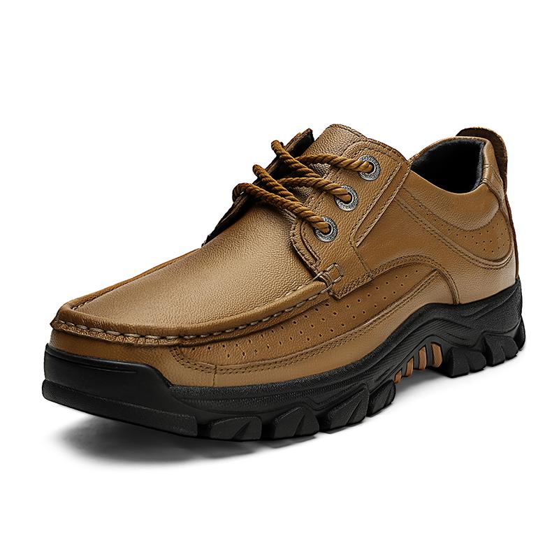 Genuine Leather Shoes Men Luxury Brand Tooling Man Formal Dress Male Footwear Comfortable Work Outdoor Shoes Business Oxfords