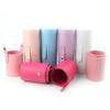 Cup Case Box for Make up Brush Pen PU Leather Makeup Storage Holder Cosmetic