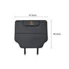Asiento de Coche Respaldo Prevenir Patadas Almohadilla de Almacenamiento Alfombrilla Accesorios Para Porsche Cayenne Panamera Macan 911 718 Taycan Boxster Cayman 918