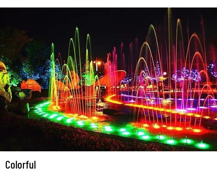LED Underwater RGB Spotlight: Waterproof, DMX512, Low Voltage for Outdoor Pools and Fountains