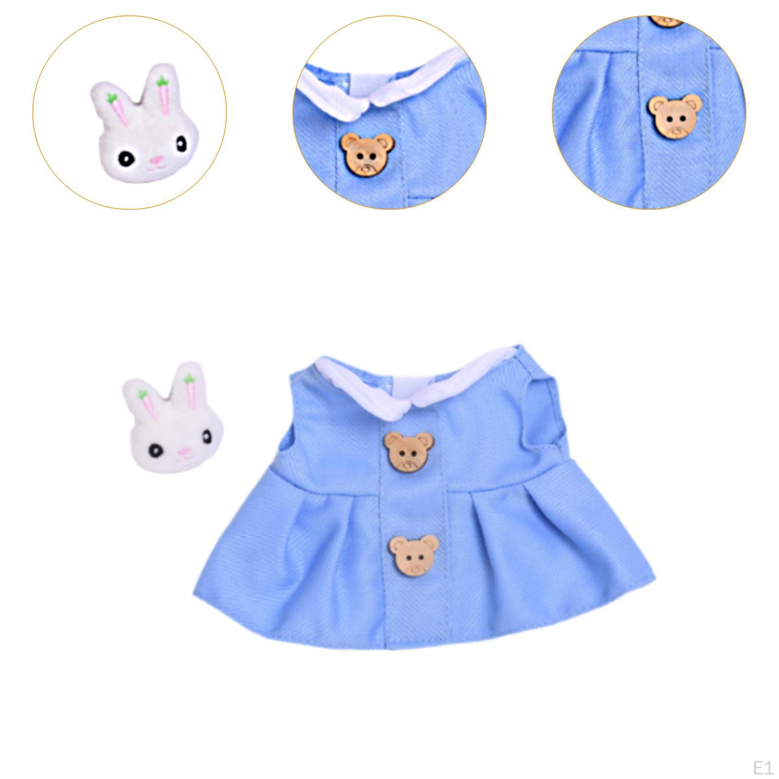 20 см Платье для куклы для девочки Одежда Воображение Координация DIY Игрушка Аксессуары — фото 2