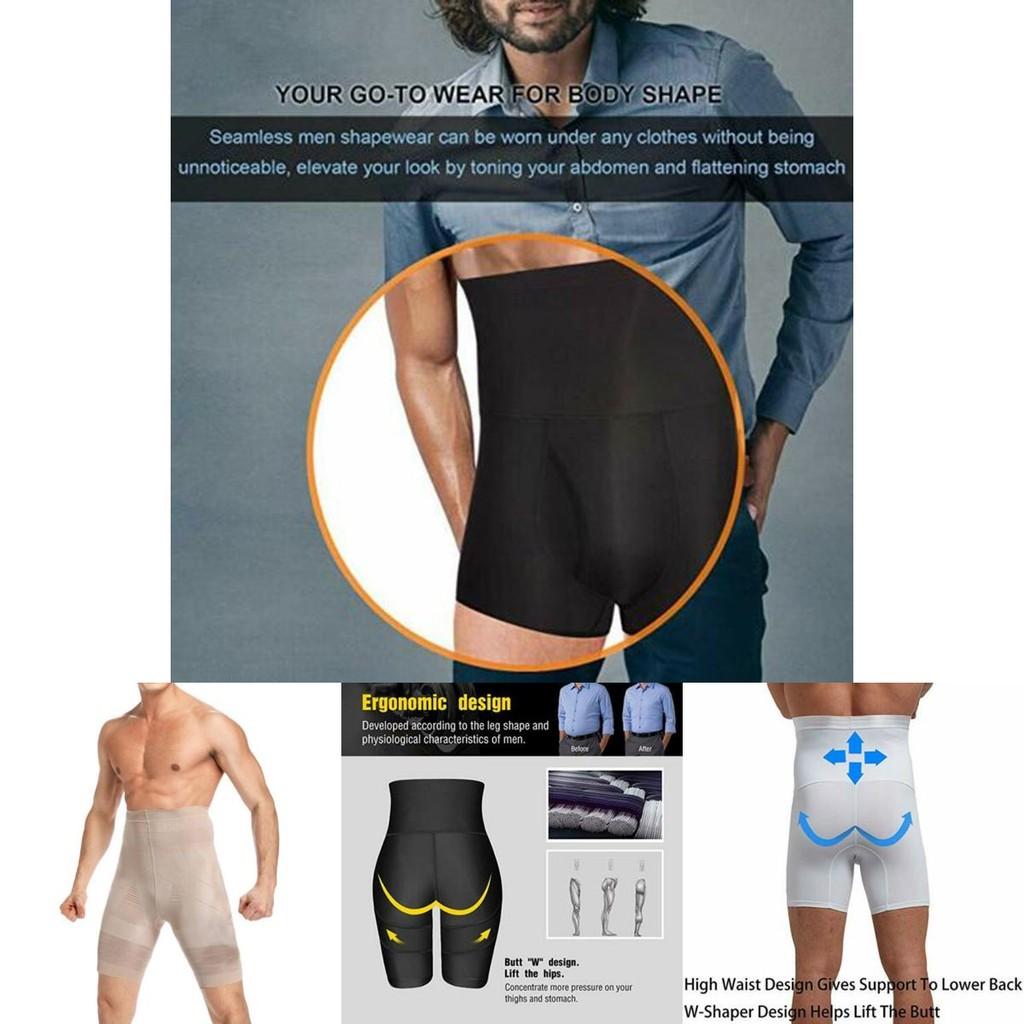 Herren Body Shaper Bauchkontrolle Abnehmende Shorts Mit Atmungsaktivem Und Leichtem Material Für Bequemes Tragen