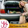 Car Umbrella Hook Car Bag Hooks Quiet No Drilling Vehicle Trunk Storage for Truck Trailer Tractor Automobile Travel Road Trip