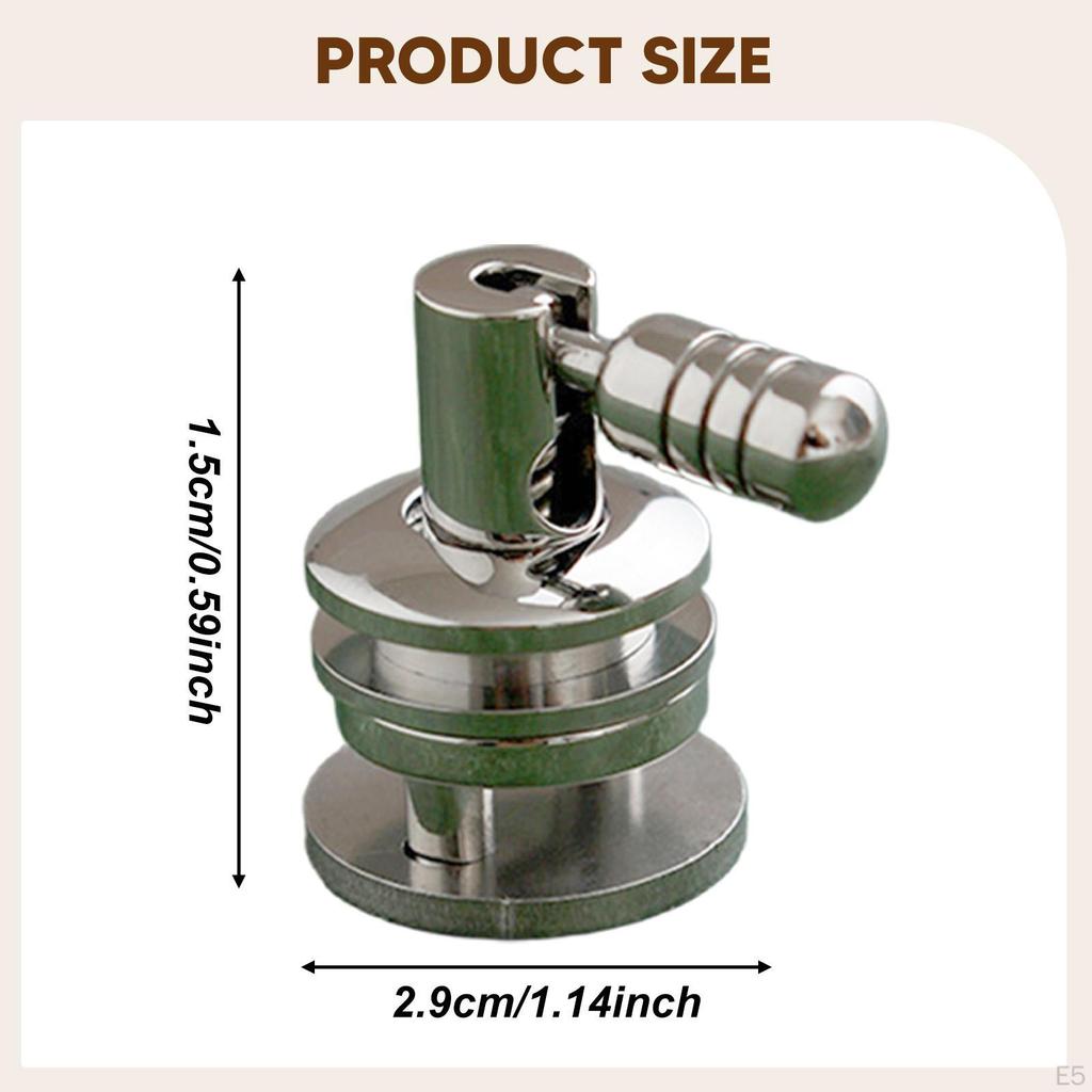 Fold Lock Purse Clasp Folding Small Compact Easy Install Closure Hardware Metal for