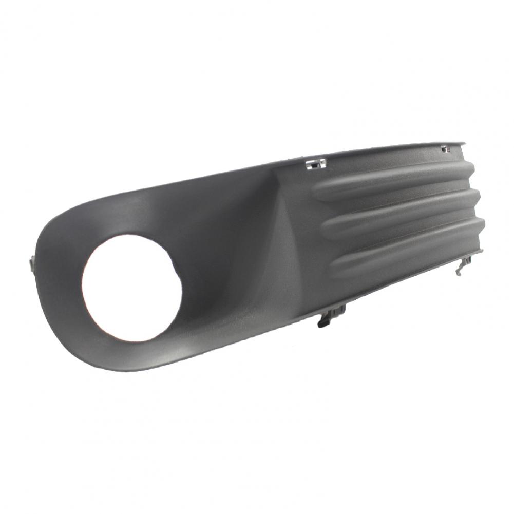 Practical  Front Bumper Grill Sturdy L/R Fog Lamp Hole Cover 7H0807489B 7H0807490B Standard Black Fog Lamp Cover