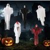 Flying Skull Ghost Pendants Scary Halloween Decoration Hanging Ghost Ghosts Ornaments  Garden