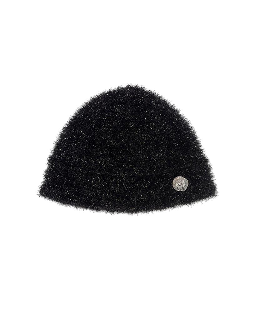 HOLYNUMBER7 Pearl Beanie _ Black