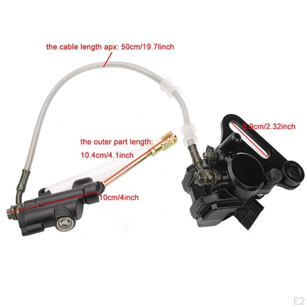 Hinten Disc Hydraulische Bremse Montage Sattel Zubehör für Sdg SSR ATV