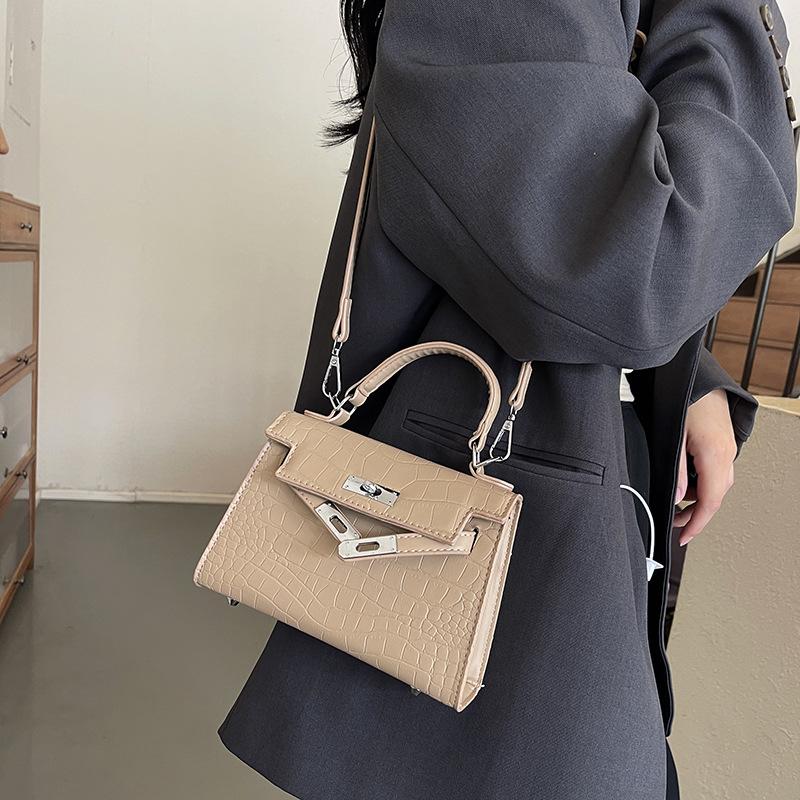 New fashion classic stone pattern small Kaibaoli portable shoulder oblique span trendy women's bag