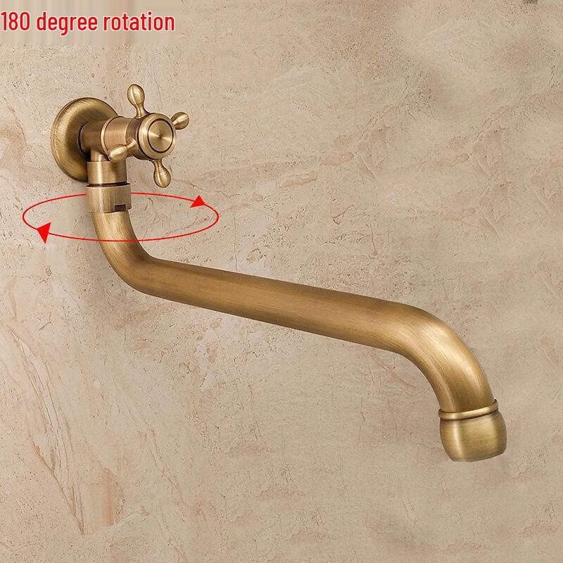 TLXT Extended Antique Mop Sink Faucet