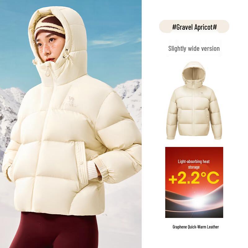 Camel Mountain 2025 AW Unisex Puffer Down Jacket