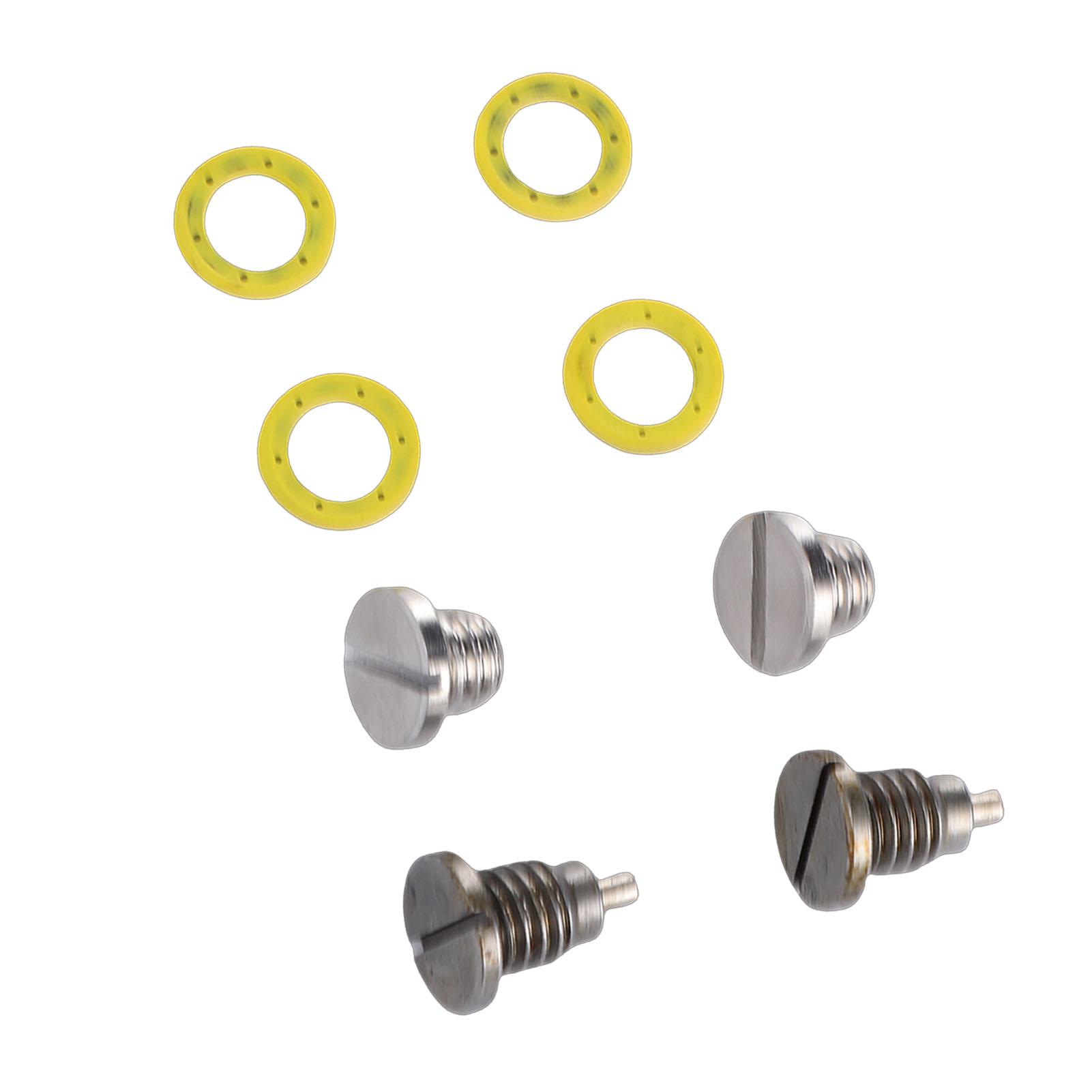 

Outdrive Gear Case Drain Plug High Quality Marine Replacement for Mariner Outboards Metal 4PCS Set