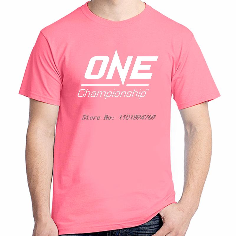 One Championship Kick Boxing Sports Cotton Tshirt Summer Fashion Graphic T Shirts Unisex Short Sleeve Tshirts Oneck Tshirt