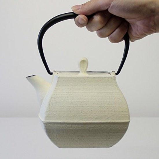 Nanbu Tetsuki Kyusu Ichido Teapot Sekitei 0.7L Premium Ivory
