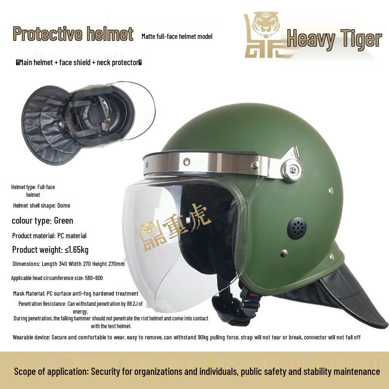 

Zhonghu Riot Control Full-Face Helmet