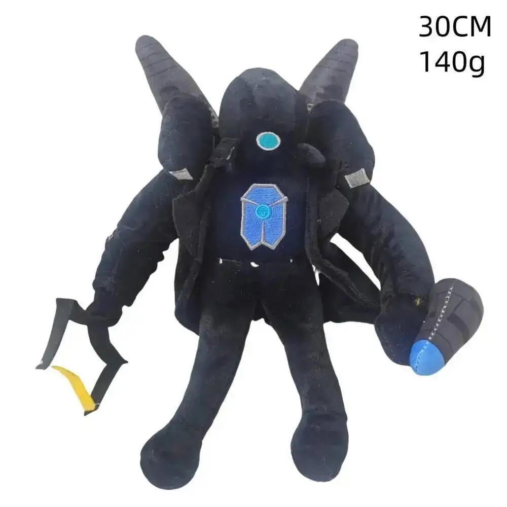 Skibidi Toilet Titani TV Man Speakerman Cameraman Peluche Titani Drill Man Clock Speaker Man Camera Man Peluche Giocattolo Morbido