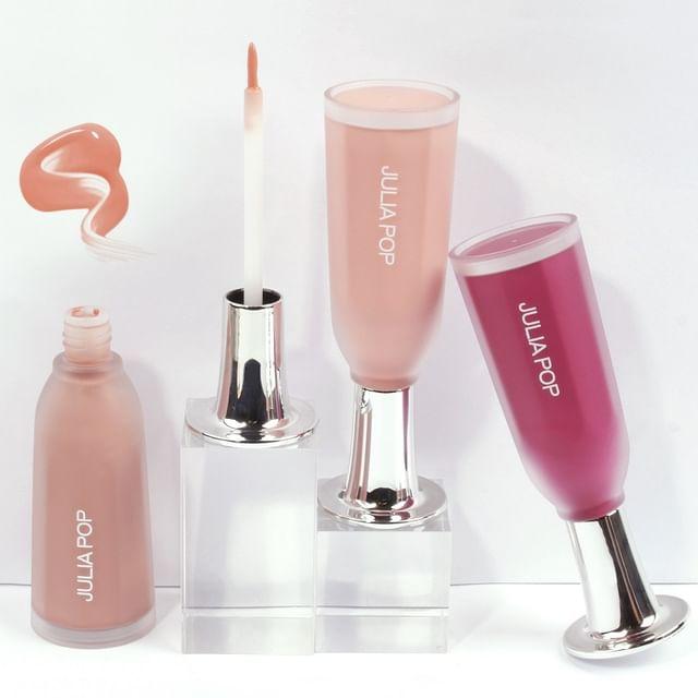 JULIA POP - Natural Luster Liquid Blush - 4 Colours 01 Peach - 15g