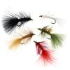 Fly Fishing Lure with Sharp Hook Realistic Hand Tied Feather Bionic Fly Fishing Bait Freshwater Saltwater Bass Trout Fishing Accessories