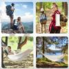 Garden Hammock Double 260 X 155 With Strong Crossbar - Natural Color