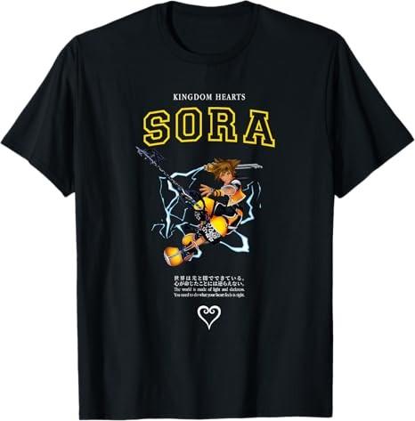 Kingdom Of Hearts Sora Keyblade Hero TShirt Size S 4XL S