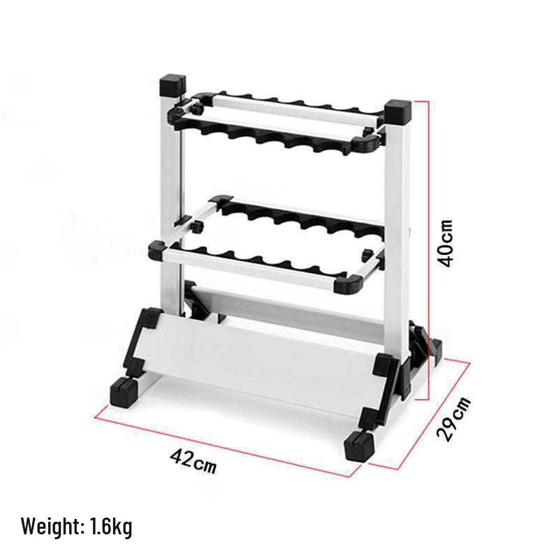 Aluminum Alloy Fishing Rod Display & Storage Stand