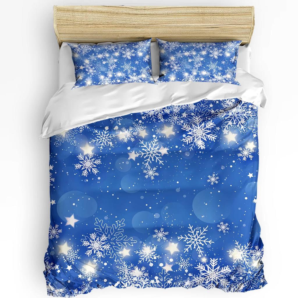Christmas Down Comforter Set Bedding Set 3-piece Duvet Cover Set