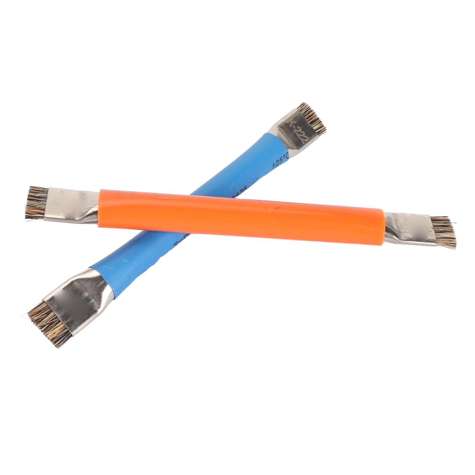 

2 шт. Двойная головка для чистки материнской платы телефона щетка антистатическая щетка для чистки пыли жесткая