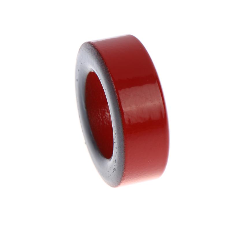 T157-2 Iron Ferrite Toroid Cores 40*24*14.5 Mm For Inductors Iron Powder Core Red Ring Low Permeability
