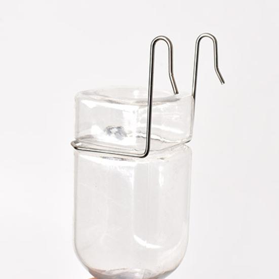 Automatický dávkovač vody pro domácí mazlíčky Hamster Cat Klec Závěsný Bez kapání Krmítko na vodu 180ml 350ml Průhledná láhev s nerezovou tryskou pro malá střední domácí mazlíčky