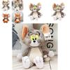 Jerry Plush Toy Cat Mouse Tom Cat Doll Stuffed Animal Children's Gift Rat Year Mascot