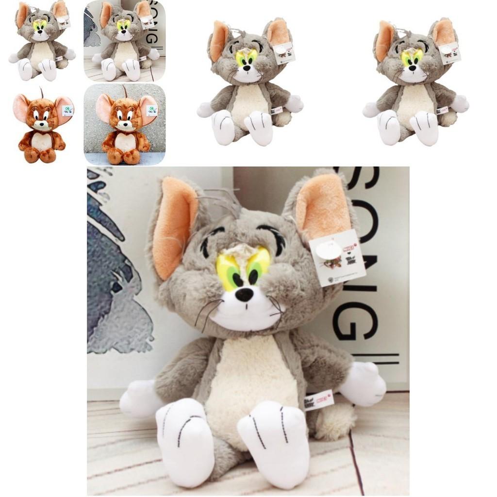 Jerry Plush Toy Cat Mouse Tom Cat Doll Stuffed Animal Children's Gift Rat Year Mascot