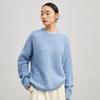 Warm Pullovers Women Dropped Sleeved Loose Sweaters Fall Winter Camel
