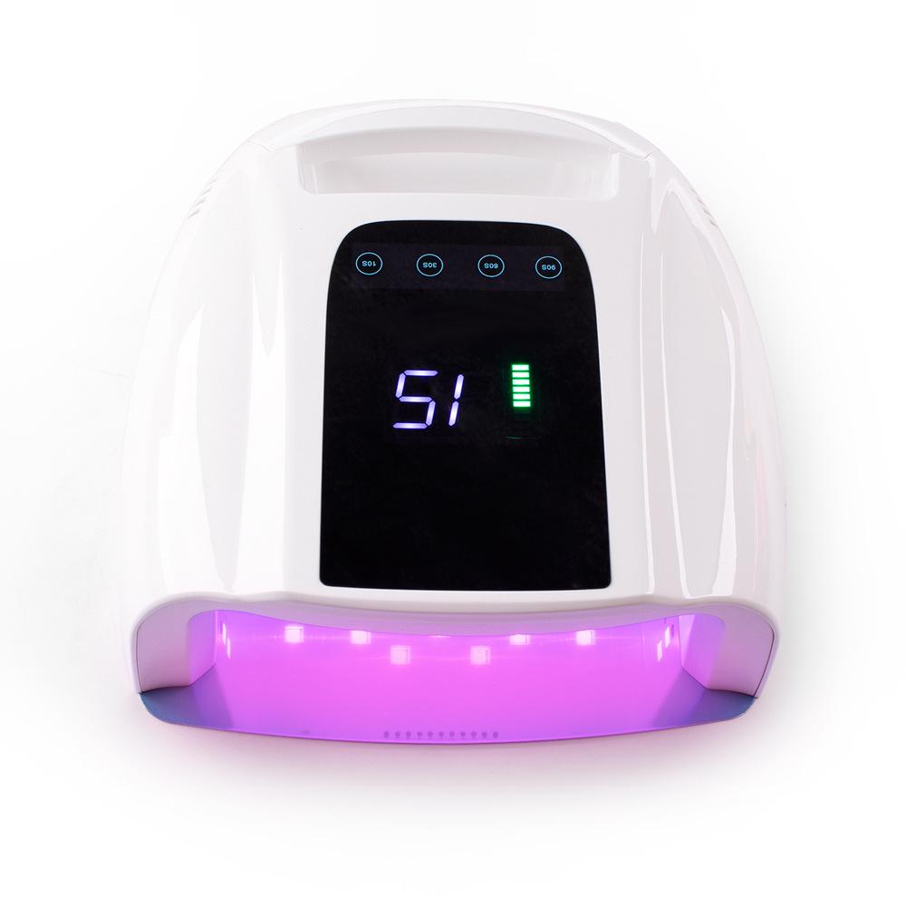 96W Wireless UV Nail Gel Lamp: High Power, Quick-Dry Smart Dryer for Salons