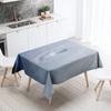 Natural Storm Tablecloth Party Restaurant Banquet Decoration Stain Resistant Waterproof  Home Table