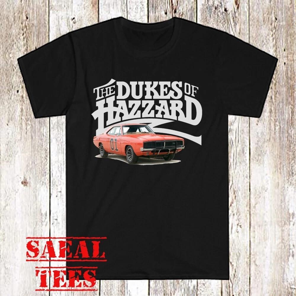 The Dukes of Hazard Men's Black T-Shirt Size S-5XL Unisex T-Shirt