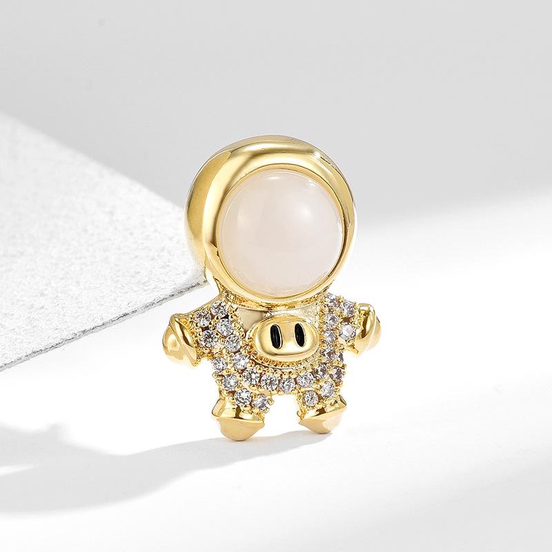 

Фантазийный Астронавт Маленькая Брошь Классическая Мода Универсальная Брошь Аксессуары для Одежды Повседневные Праздничные Подарки