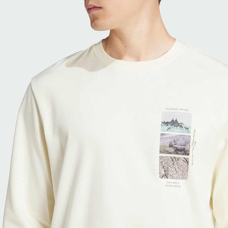 Adidas Terrex National Geographic Collaboration T-Shirt Unisex White