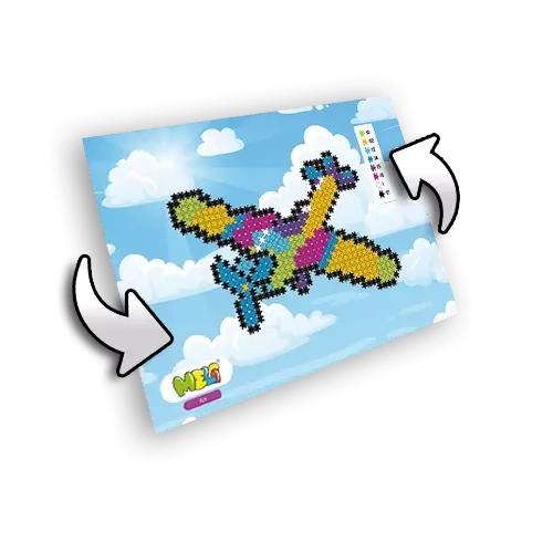 Klocki Meli Minis Fly 2w1 Samolot I Balon 500 El.