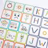 Creative Circle Wooden Puzzle Toy for Ages 3-6: Early Education Building Blocks