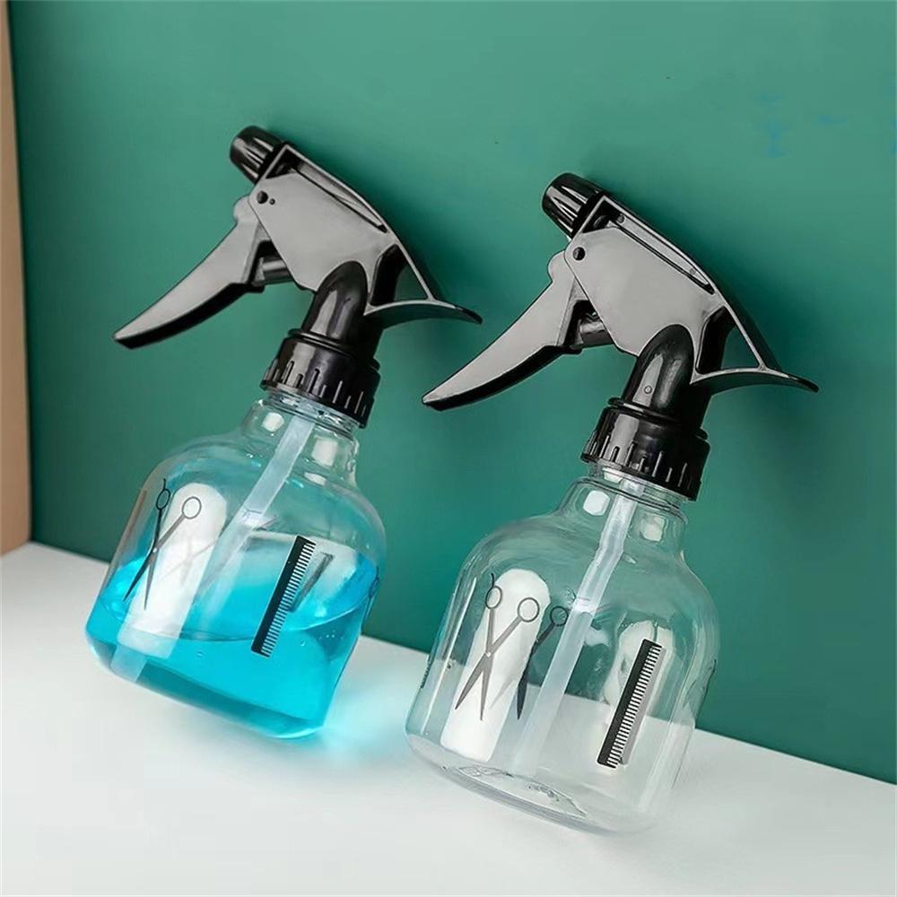 250ML Spray Bottle Portable Transparent Beauty Makeup Plastic Fine Mist Dispenser Bottle Salon Barber Hair Hairdressing Tools
