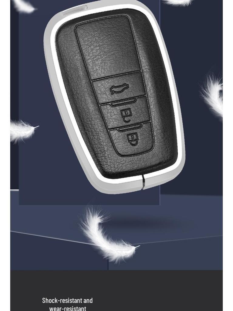 FAW Toyota Key Case for Highlander, RAV4, Corolla, C-HR, IZOA & Crown - Car Key Cover & Shell