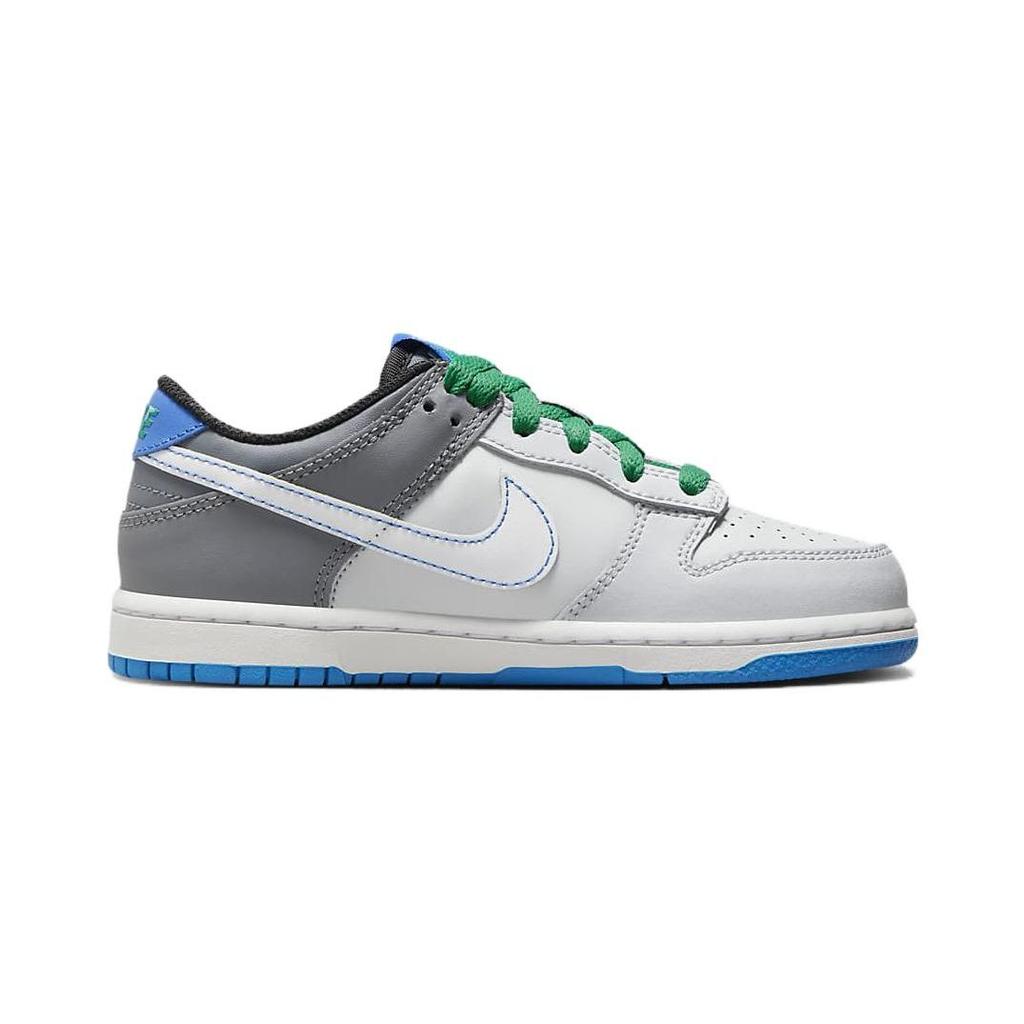 Nike Dunk Low PS Pure Platinum Photo Blue Kids Sneakers White Cool-Grey Light-Photo-Blue DH9756-004