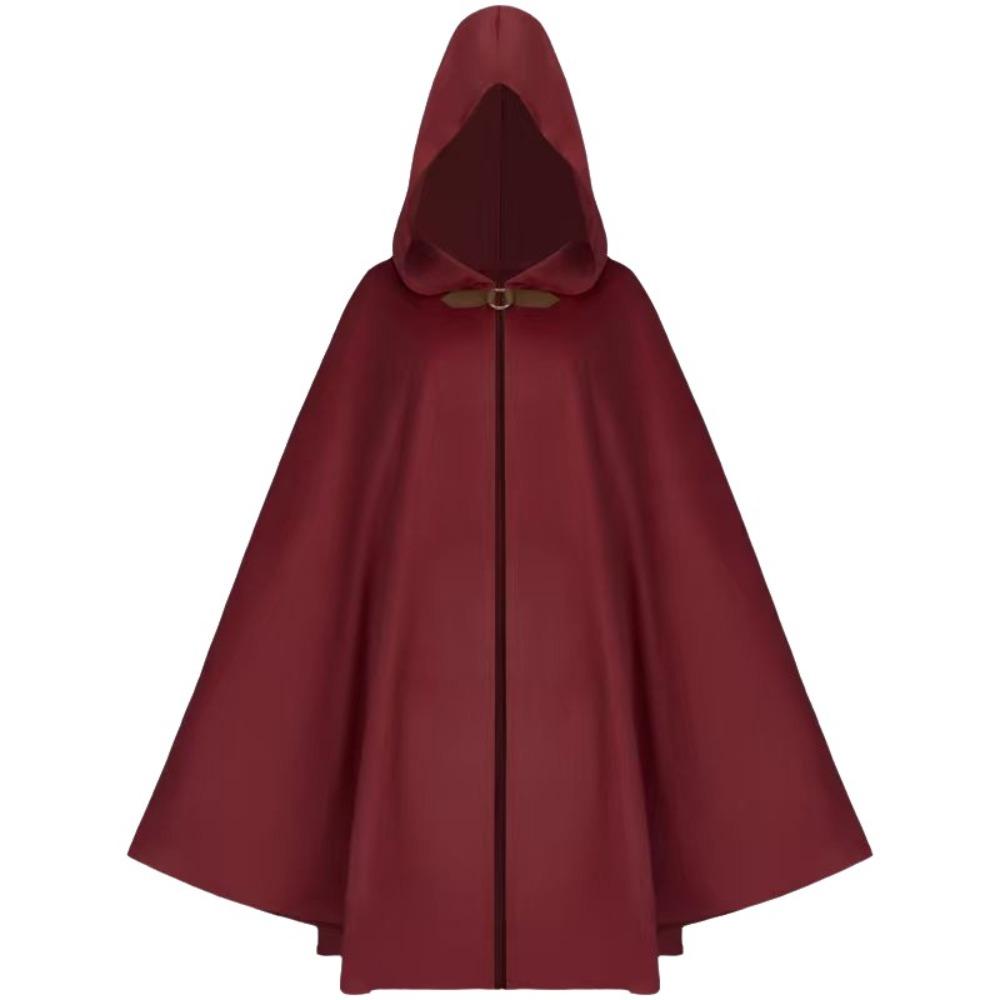 Fantasy Medieval Cloak Dark Style Cosplay Costume Practical Halloween Cloak  Halloween Costume