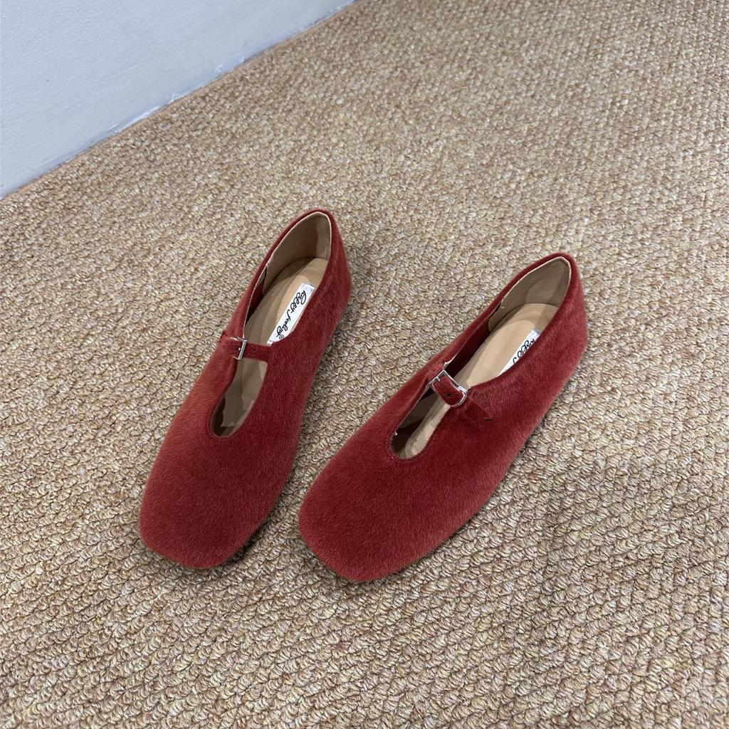 Fashion Bailamos 2025 New Brand Women Flats Round Toe Shallow Slip On Ladies Casual Ballet Shoes Soft Leather Eelgant Dress Shoes Mujer