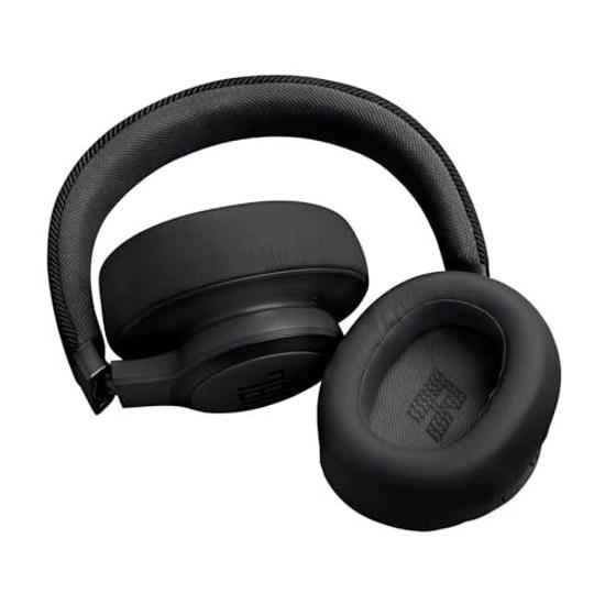 JBL LIVE 770 NC style design hybrid noise cancelling Bluetooth compatible multipoint over-ear headphones black JBLLIVE770NCBLK