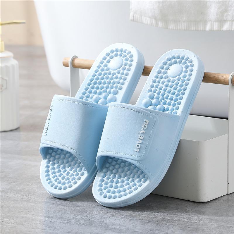 Women's and Men's Non-Slip Indoor Summer Massage Slippers