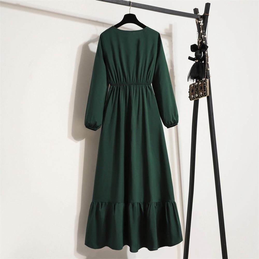 Womens Boho Maxi Dresses Summer V Neck Puff Sleeve Floral Flowy Swing Casual Long Dress